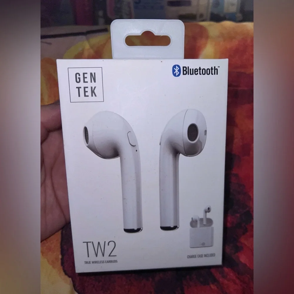 TW2 White Bluetooth True Wireless Earbuds